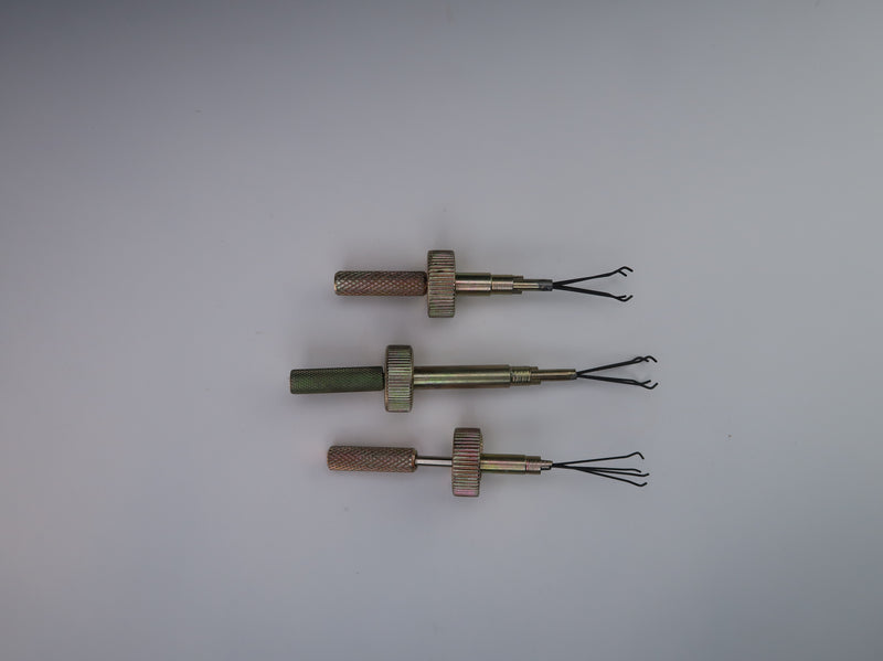 3-delige kruissloten lockpick set (4.8mm, 5.5mm, 6.0mm)