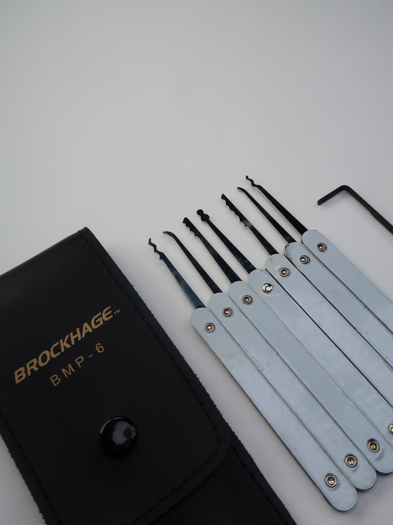 Brockhage: 8-delige lockpick beginner set
